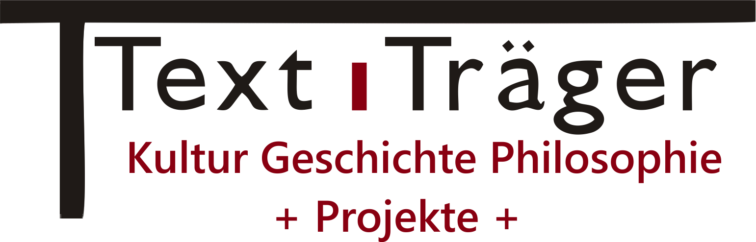 TextTräger: Geschichte - Projekte - Erzählungen.
            Seitentitel.